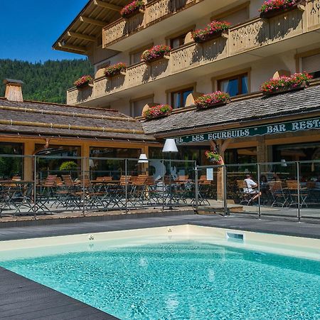 Hotel-Chalet Les Ecureuils Restaurant, Piscine, Garage رون - ألب المظهر الخارجي الصورة